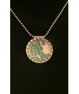 Ephemeral Bottle Cap Pendant Necklace (19.130) - $20.00