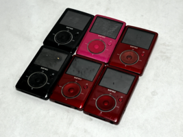 Lot Of 6 - San Disk Sansa Fuze 4GB FM/MP3 Player - Untested - £93.44 GBP
