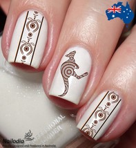 Australia Aboriginals Indigenous Painting Nail Art Decal Sticker - $4.59