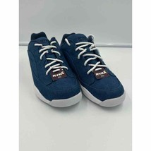 Ryka Catalyst Walking Womens Blue Denim Canvas Padded Sneaker Sz 9W - £27.77 GBP