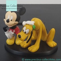 Extremely Rare! Vintage Mickey Mouse and Pluto statue. Walt Disney. Disn... - $275.00