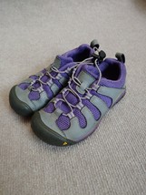 KEEN Tunari CNX Sneakers Shoes Purple Gray Girls Toddler US 12 - £23.74 GBP