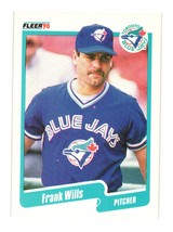 1990 Fleer #98 Frank Wills Toronto Blue Jays - £2.35 GBP