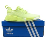 Adidas NMD R1 Womens Athletic Shoes Size 9 Yellow White NEW GX8382 - £78.96 GBP