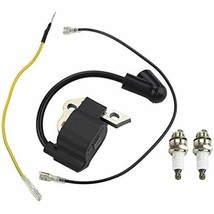 Chainsaw Ignition Coil &amp; Spark Plug For Stihl 017 018 MS170 MS170C MS180... - $24.67