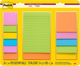 Post-It Super Sticky Pop-Up Notes, 3 X 3 In, 13 Pads, 2X The Sticking, 6... - £35.36 GBP