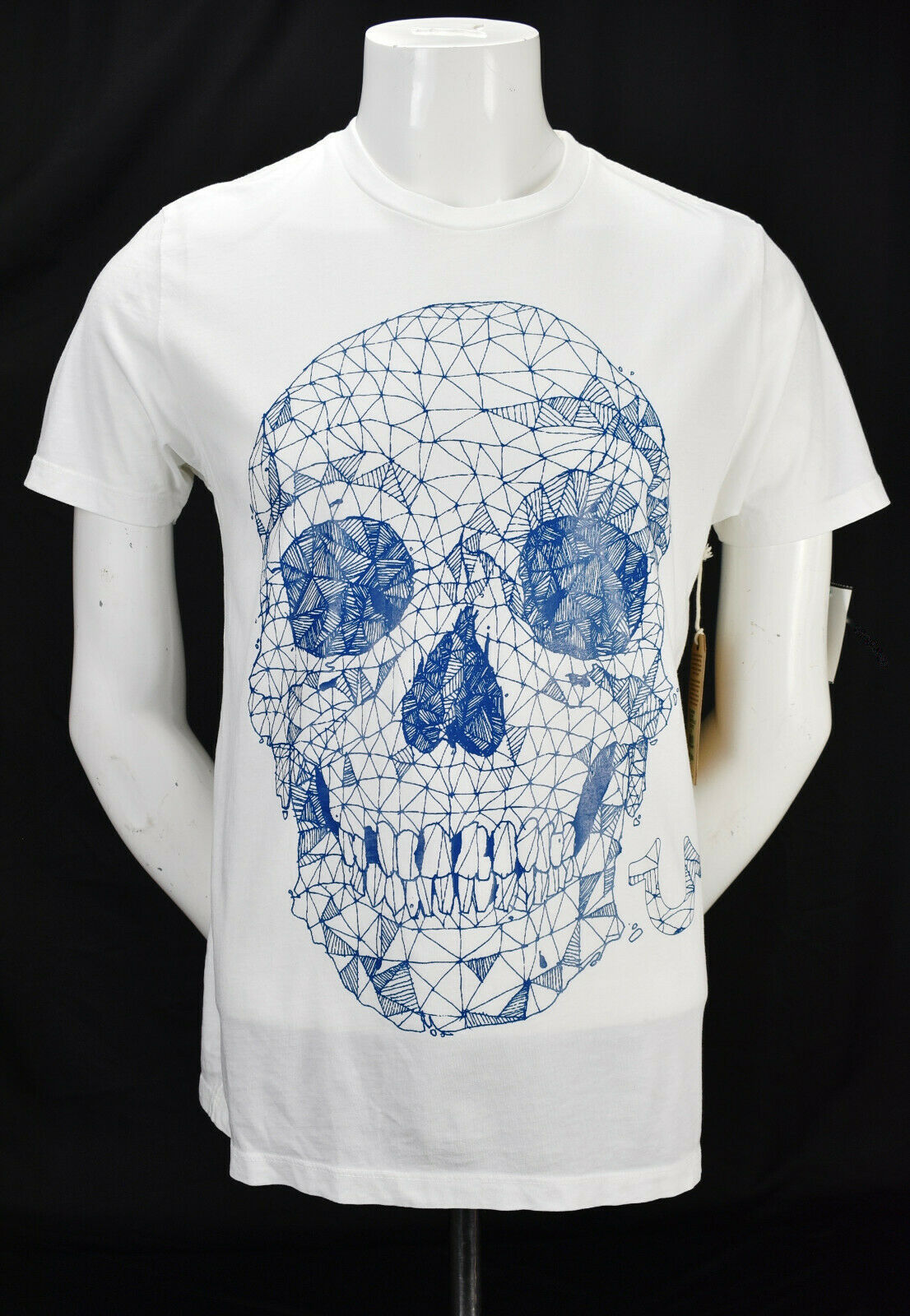 Primary image for True Religion Fragment Skull Graphic Print Tee T Shirt M
