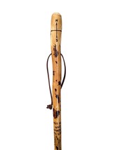 Walking Stick with Compass carving &amp; &quot;Not all who wander are lost&quot; quote... - £69.17 GBP