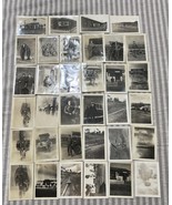 Vintage Photographs Post WWII Occupied Japan POW Camp Kashii Fukuoka 1940s - $74.32 CAD