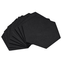 uxcell Felt Coasters, 9pcs Hexagonal Absorbent Pad Coaster for Drink Cup... - $16.99