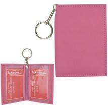1 Pc Pink Genuine Leather Wallet Slim Bifold Id Credit Card Holder Women... - £14.11 GBP