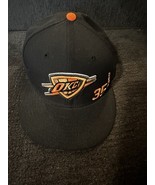 Oklahoma City Thunder Hat Cap New Era Snapback Kevin Durant Black Orange... - $171.32 MXN