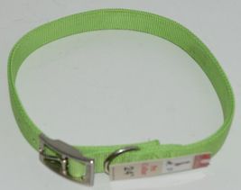 Valhoma 741 24 LG Dog Collar Lime Green Double Layer Nylon 24 inches Pkg 1 image 4