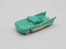 Disney Pixar Cars Flo Show Girl Motorama Green Teal Diecast Race Car Mattel - $7.99