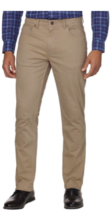 DKNY Mens Brushed Bedford Slim Straight Twill Pants,Fallen Rock,40X32 - £55.39 GBP