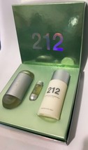 212 Carolina Herrera Gift Set For Women 2 Oz Eau De Toilette Body Lotion 5 Oz - £100.78 GBP