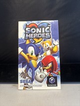 Sonic Heroes Manual Only NO GAME Nintendo GameCube Instruction Booklet Original - £14.86 GBP
