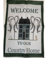 Welcome to our Country Home Garden Flag Spring Decor Farmhouse Cottage P... - $8.90