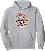 Disney Friends Christmas Hoodie Pullover Hoodie, Men&#39;s 2XL Heather Grey - $504.87 MXN