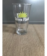 Green Flash BREWING COMPANY Pint Glass San Diego California Taste Enligh... - $336.29 MXN