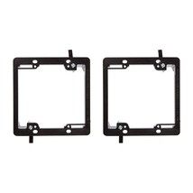 Dual Gang Low Voltage Mounting Bracket | Ul Listed, Run Through Telephon... - £16.46 GBP