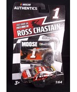 Nascar Authentics 2023 Wave 6 Ross Chastain #1 Moose Fraternity sticker NEW - £7.73 GBP