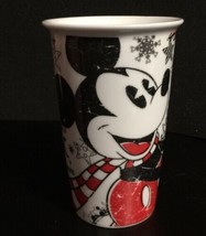 Mickey Mouse Mug/Cup &quot;Christmas Magic is Everywhere&quot; Disney Drawing Insulated - $12.73