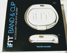 iFIT BAND &amp; CLIP In White NEW Open Box (Pod Not Included) - $2.45