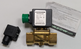 NEW Granzow E4H49-00V 2-Way Normally Closed 1/2&quot; 12V Solenoid Valve - $232.64
