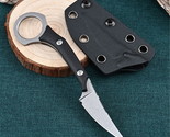 Fixed Blade Carambit Knife D2 Steel G10 Handle EDC Outdoor Camping Tool ... - $29.43