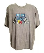 M&amp;Ms World Nascar 500 Racing Adult Gray 2XL TShirt - $462.67 MXN