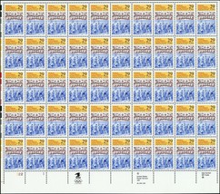 World Columbian Stamp Expo Sheet of Fifty 22 Cent Postage Stamps Scott 2616 - £15.38 GBP