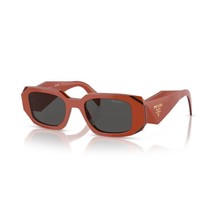 PRADA PR17WS 12N5S0 Orange/Black/Dark Grey 49-20-145 Sunglasses New Authentic - £176.79 GBP