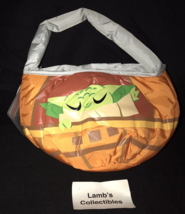 ShopDisney Authentic Star Wars Grogu soft pumpkin basket handled carrier glows - £22.97 GBP