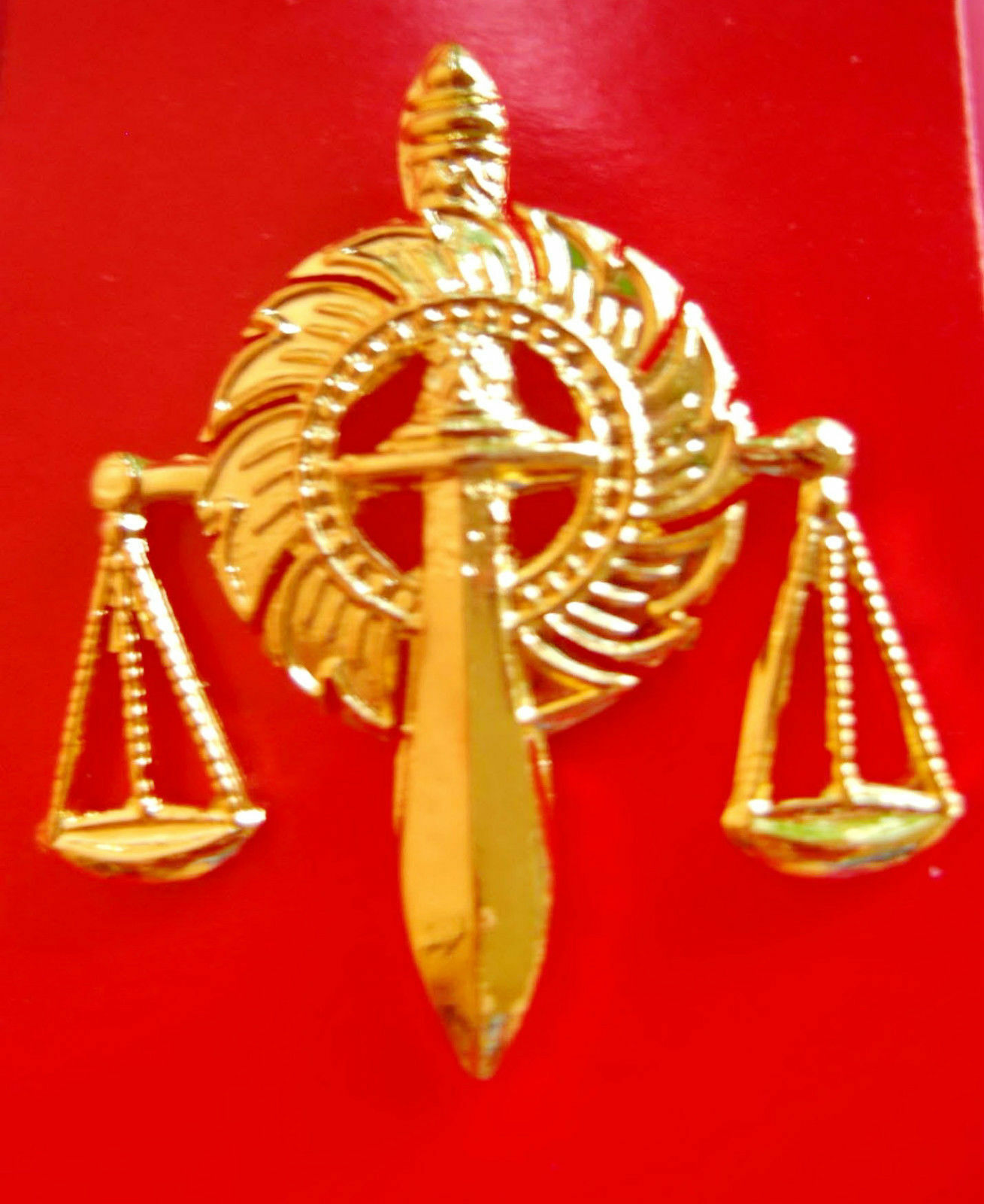 Judge Advocate Unit, Thai army Judge Advocate corps Soldier metal BADGE PIN - $7.70