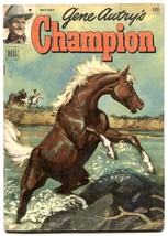 Gene Autry&#39;s Champion #6 1952-Dell Golden Age Western -G - £25.17 GBP