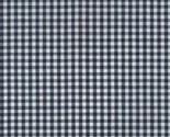 Cotton Carolina Gingham 1/8&quot; Checks Checkered Navy Fabric Print by Yard ... - £10.38 GBP