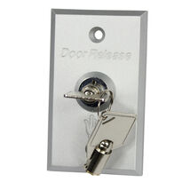 NSEE 804E Aluminum Door Release Exit Button w/ Key Switch Lock Access Co... - €20,46 EUR