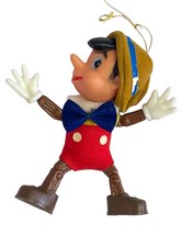 Vintage Walt Disney Productions PINNOCCHIO Christmas Tree Ornament Hong Kong - £14.14 GBP