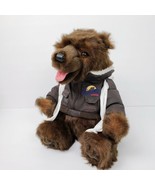 Disney California Adventure Park Plush Grizzly Bear Peak Pilot Hidden Mi... - £37.34 GBP