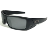 Oakley Sunglasses GASCAN 12-856 Black Square Frames with Gray Lenses 60-... - $102.19