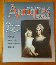 New England Antiques Journal Magazine Trade Cards; Women in Antiques Mar 2018 VG - £7.51 GBP