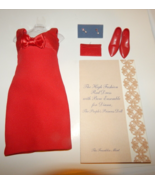 Princess Diana Outfit ~ Franklin Mint~RED DRESS ~Gown~Jewelry~Shoes~Purse - £31.10 GBP