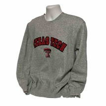 Vintage Texas Tech Sweatshirt Sweater Large NCAA College University Red ... - $22.20