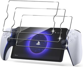 Compatible With PlayStation Portal Screen Protector＆ Tempered Glass 8&quot; (3 PACK) - £10.02 GBP