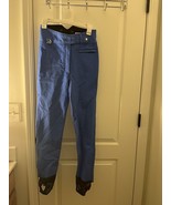 1 Pc Vintage Tyrolia Women&#39;s Juniors Blue Wool Pants Stir-Up Snowboard S... - $46.56