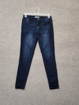 Wit &amp; Wisdom Jeans Womens 8 Blue Skinny Ankle Jegging Dark Wash Stretch - £19.51 GBP