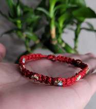 Adjustable woven bracelet with Fatima hands ideal for protection/Pulsera... - $281.18 MXN