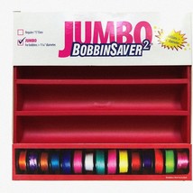 JumboBobbin Buddy: Red Sewing Tool, Holds 70+ Bobbins - $51.43