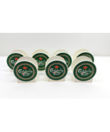 Carlsberg beer coasters holders Set of 7 plastic vtg German beer collect... - $48.24 CAD